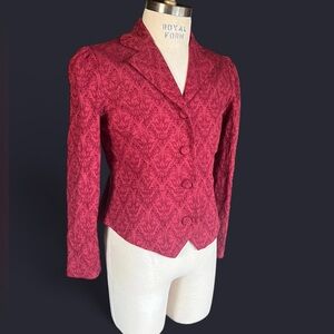 Victorian Choice Burgundy Victorian Era Costume Jacket women’s XL